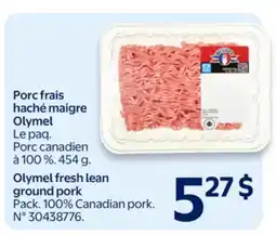 Walmart Olymel fresh lean ground pork offer