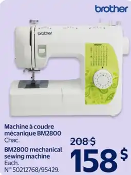 Walmart BM2800 mechanical sewing machine offer