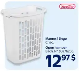 Walmart Sterilite Open hamper offer