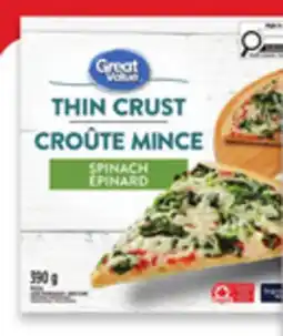 Walmart Great Value thin crust frozen pizza offer