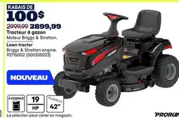 RONA PRORUN Lawn tractor offer