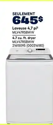 RONA 4.7 cu. ft. dryer offer