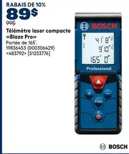 RONA BOSCH Télémétre laser compacte offer