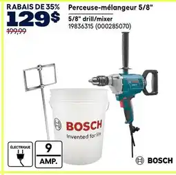 RONA 5/8 drill/mixer offer