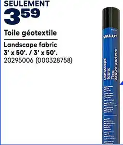 RONA VALU+ Landscape fabric 3' x 50' offer