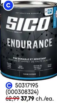 RONA 3.78-L cans of SICO Prestige, Evolution, Endurance, Clean Surface and 360 interior paint offer