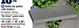 RONA St-Clair patio slab 16 x 32 offer