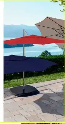 RONA 11' LED offset umbrella offer