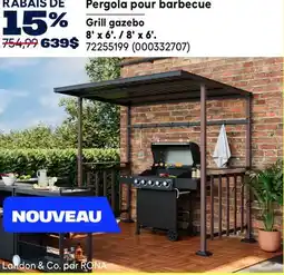 RONA Landon & Co. Grill gazebo offer