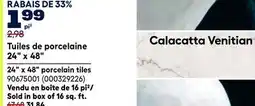 RONA 24 x 48 porcelain tiles offer