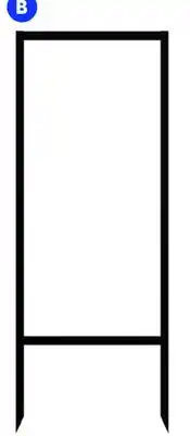 RONA BARRETTE Decorative panels frame kit, 2' x 4'. / 2' x 4' offer