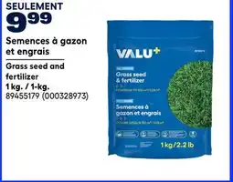 RONA Grass seed and fertilizer offer