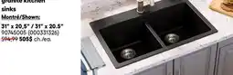 RONA ALL LANDON & CO. granite kitchen sinks offer