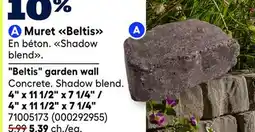 RONA Beltis garden wall 4 x 11 1/2 x 7 1/4 offer
