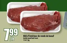 Bonanza Rôti d'intérieur de ronde de boeuf offer
