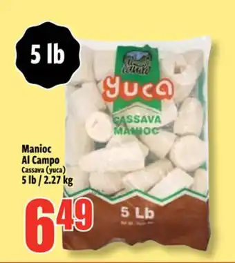 Bonanza Manioc Al Campo offer