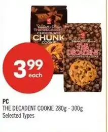 Shoppers Drug Mart PC the decadent cookie offer
