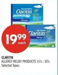 Shoppers Drug Mart Claritin allergy relief offer