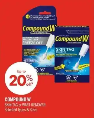 Shoppers Drug Mart Compound W offer