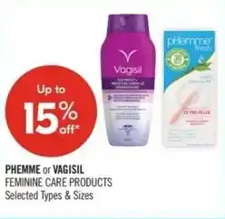 Shoppers Drug Mart Phemme or vagisil offer