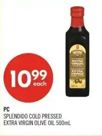 Shoppers Drug Mart PC splendido cold pressed extra virgin olive oil offer