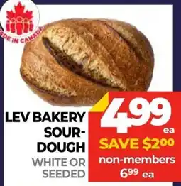 Vince's Market Lev bakery sour- dough offer
