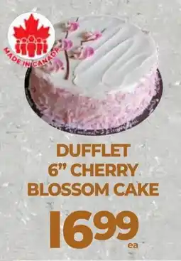 Vince's Market Dufflet 6" cherry blossom cake offer