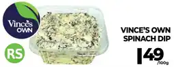 Vince's Market Vince's own spinach dip offer