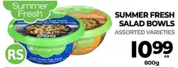 Vince's Market Summer fresh salad bowls offer