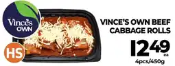 Vince's Market Vince's own beef cabbage rolls offer