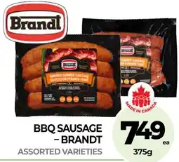 Vince's Market Bbq sausage - brandt offer