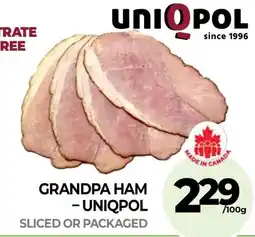 Vince's Market Grandpa ham - uniqpol offer