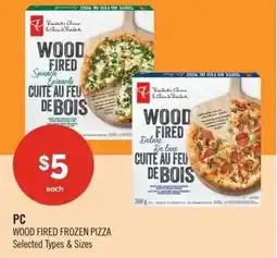Shoppers Drug Mart PC wood fired frozen pizza offer