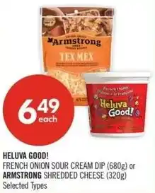 Shoppers Drug Mart Heluva Good! or armstrong offer