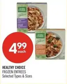 Shoppers Drug Mart Healthy choice frozen entrees offer