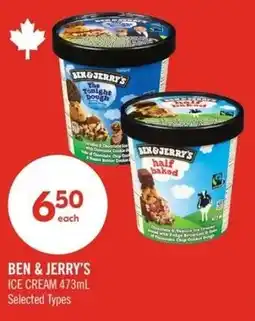 Shoppers Drug Mart Ben & jerry's ice cream offer