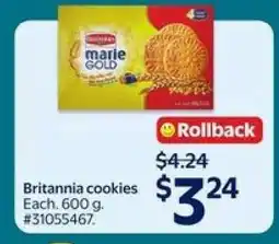 Walmart Britannia Cookies offer