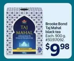 Walmart Brooke Bond Taj Mahal Black Tea offer