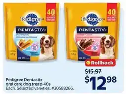 Walmart PEDIGREE Dentastix offer
