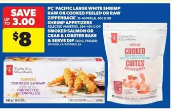 Real Canadian Superstore PC Pacific Large White Shrimp offer