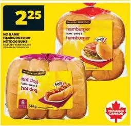 Real Canadian Superstore No Name Hamburger or Hotdog Buns offer