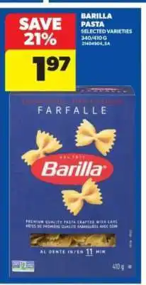 Real Canadian Superstore Barilla Pasta offer