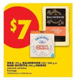 No Frills OKA, BALDERSON, BARI RICOTTA CHEESE offer