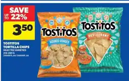 Real Canadian Superstore Tostitos Tortilla Chips offer