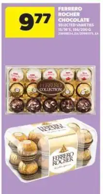 Real Canadian Superstore FERRERO ROCHER CHOCOLATE offer