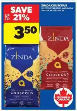Real Canadian Superstore ZINDA COUSCOUS offer