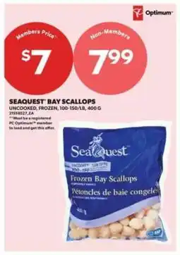 Real Canadian Superstore SEAQUEST BAY SCALLOPS offer
