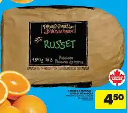 Real Canadian Superstore FARMER'S MARKET RUSSET POTATOES offer