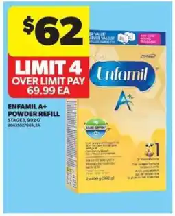 Real Canadian Superstore ENFAMIL A+ Powder Refill offer