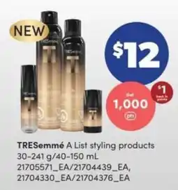 Real Canadian Superstore TRESemmé A List styling products offer